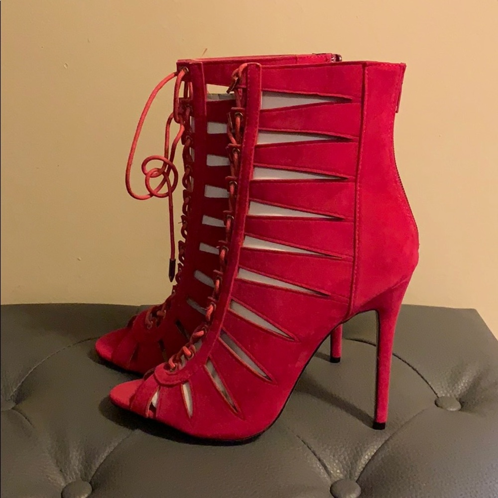 Hot Pink Shoe Rebublic LA Heels